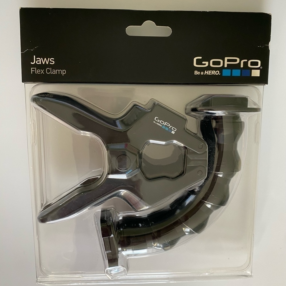 GoPro Jaws Flex Clamp Camera Mount New In Box